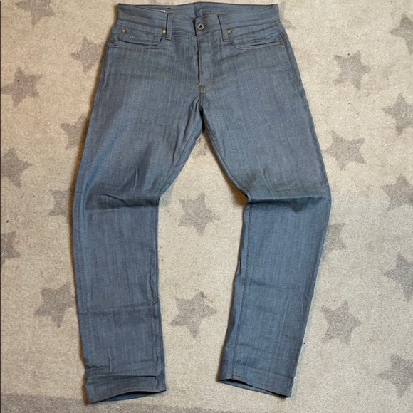 🌟 G-Star RAW 3301 tappered 31x30 light blue jeans new NWOT 🌟 - Picture 4 of 6
